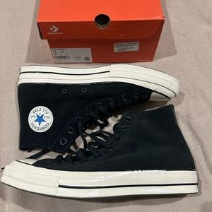 Converse All Star Chuck 70 Suede High Top black sneakers